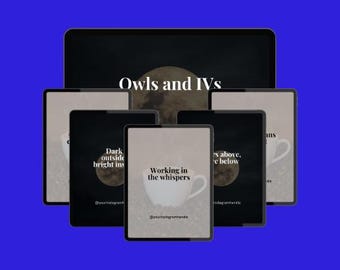 Plantillas de presupuestos para enfermeras de turno de noche: Diseños editables en Canva (Descargar PDF)