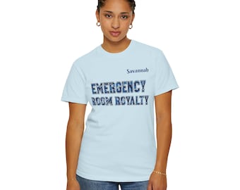 Camiseta de la realeza de la sala de emergencias: regalo para un héroe de la salud