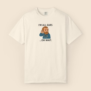 Funny Vincent Van Gogh Art T-shirt, Unisex Tee, Historical Cartoon Tee, Artist Gift Shirt, Humorous Graphic Top, Dark Humor, Gift for Him