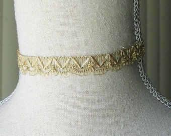 Gold Choker Jewelry For Bridgerton Gift Historical Jewelry Victorian Necklace Gift 19th Century Gilded Age Jewelry Belle Epoque Jewelry