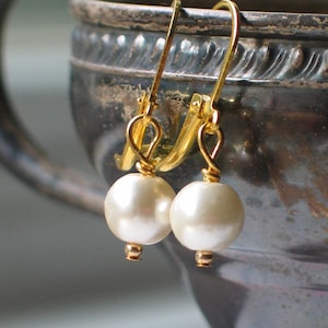 Victorian Pearl Earrings, 18th Century Jewelry, 19th Century Jewelry, Bridgerton Inspired Jewelry,  Historical Jewelry, Gilded Age Earrings