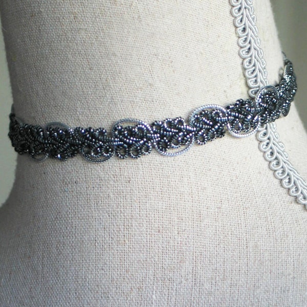 Silver Celtic Knot Choker Celtic Knot Historical Jewelry 18th Century Silver Choker Scottish Jewelry Irish Jewelry