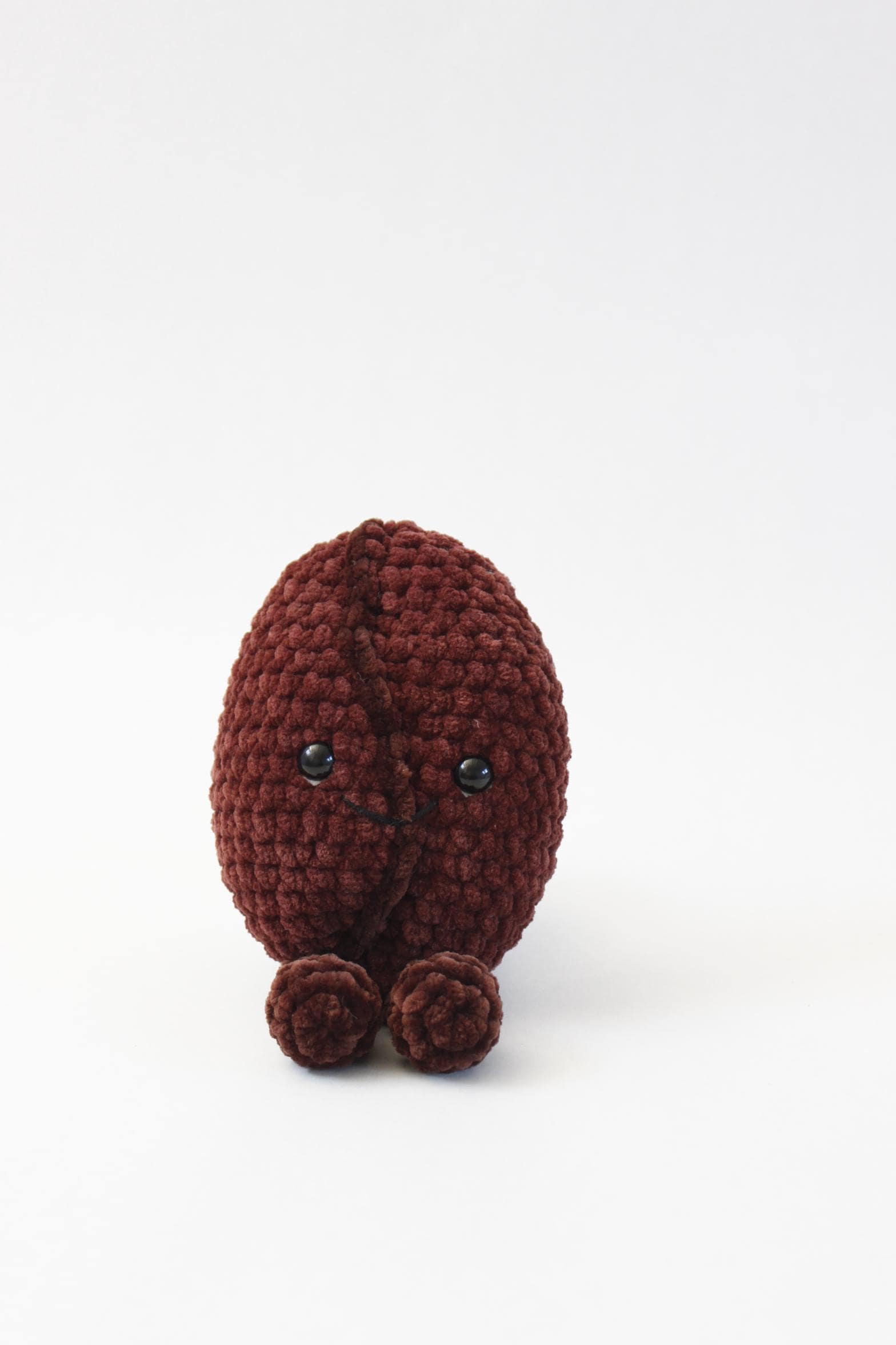 コーヒー豆のぬいぐるみのかぎ針編みパターン - Etsy 日本