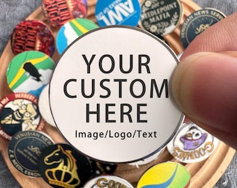 30mm Custom Badge, Create Your Own Badge, Personalised Pin, Brooch For Gifting, Christmas gifts
