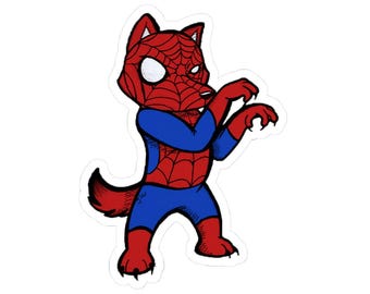 Wolf Spider Sticker