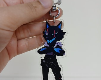 Pack Leader Highwire Acrylic Keychain
