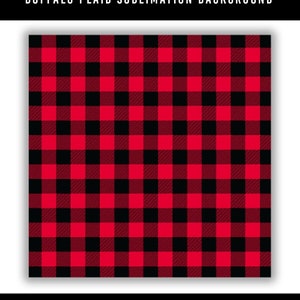 Red Buffalo Plaid Sublimation Background Clipart PNG Plaid print Sublimation PNG, Sublimation, Plaid Background  300 DPI Checkered