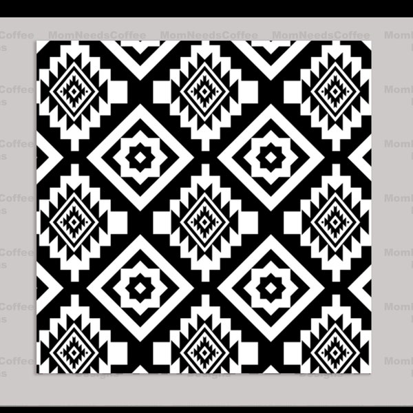 Aztec Pattern SVG Tribal Native American Print Sublimation Background PNG Aztec Sublimation PNG Print Aztec Navajo Indian Background