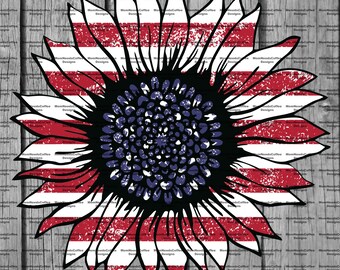 Free Free 157 Red White And Blue Sunflower Svg Free SVG PNG EPS DXF File