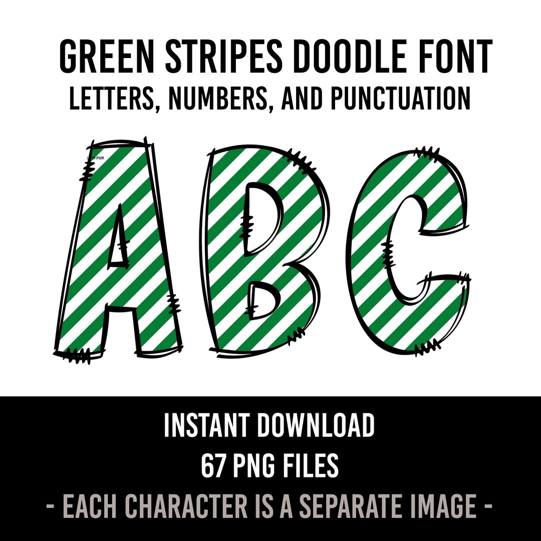 Christmas Alphabet Candy Cane Doodle Font Snowflake Fonts Holiday ...