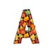 Fall Alphabet, Leaves Font, PNG, Autumn Letters, Doodle Font, Red ...