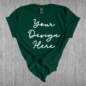 Forest Gildan 64000, Shirt Mockup, Tee Mockup, Modern Tshirt Mock Up, Styled Stock Photo, SVG Mockup, Sublimation PNG, Digital Download