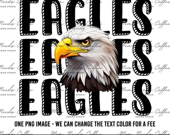 Adler PNG Transfer, Maskottchen Sublimation, digitaler Download PNG, Adler, Sublimation, Schulgeist Design, druckbare Übertragung, Schulgeist