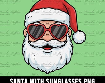 Santa PNG, Santa Sublimation, Christmas Classic PNG, Girly Christmas, Classic Santa PNG, Coquette Christmas png, Vintage Santa Christmas,