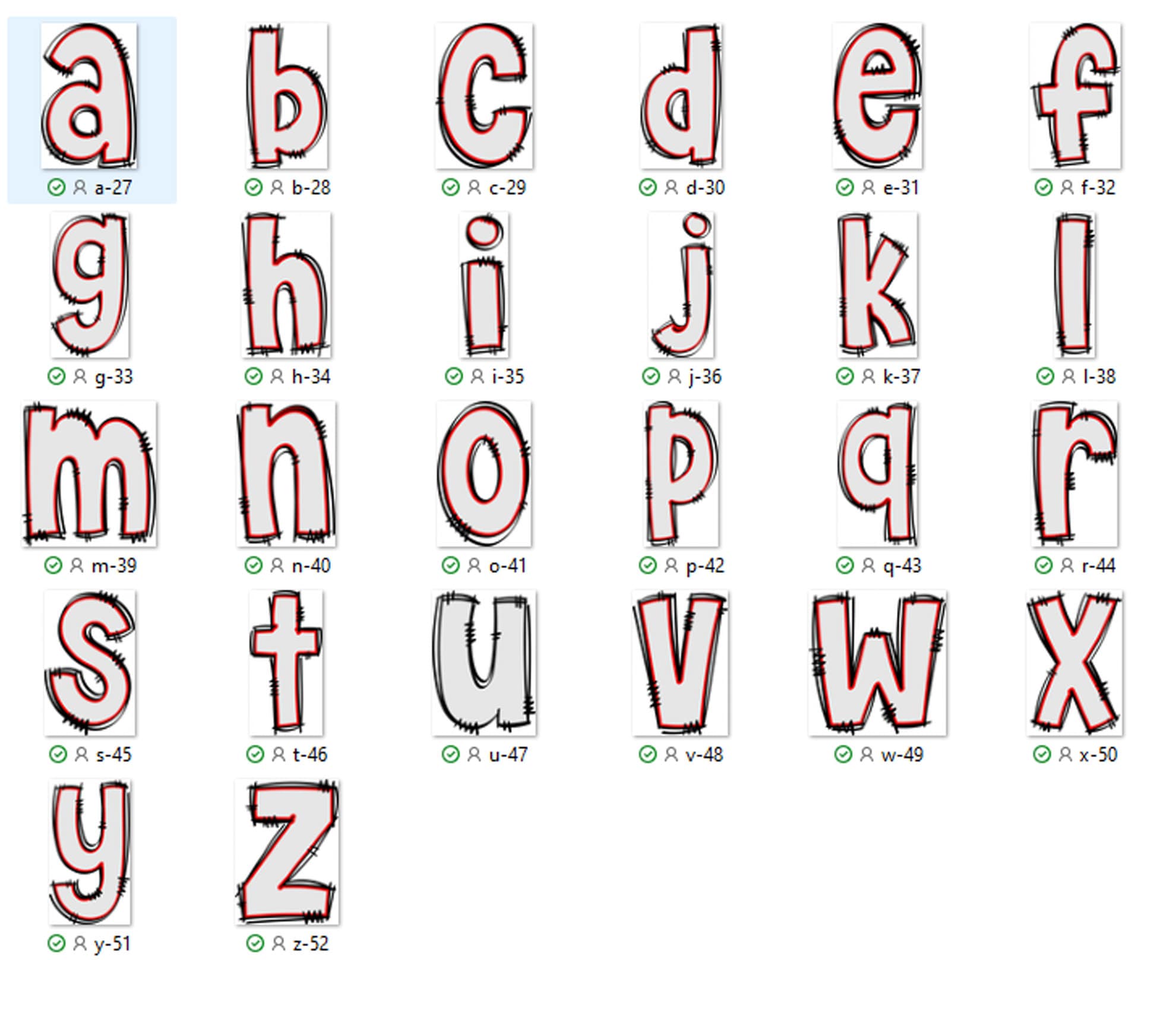 Mermaid Alphabet Doodle Font Letters Mermaid Numbers PNG Font Etsy