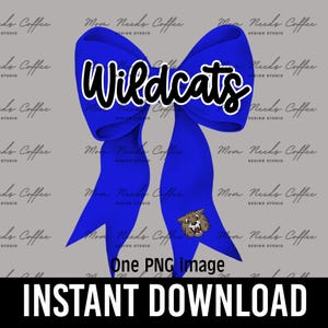 Wildcats PNG, Team Sublimation Design, Basketball Team, Football team, School Spirit, Wildcats transfer, Gameday Sublimation, Sports PNG