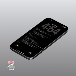 Hack iPhone Wallpaper | Programming Developer Script Lock Screen (Digital Download) image 3
