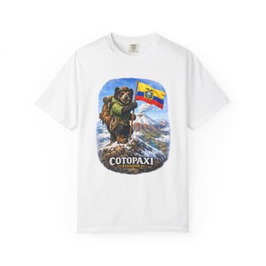 Cotopaxi Andino Bear Hiking design T-Shirt | with text image 2