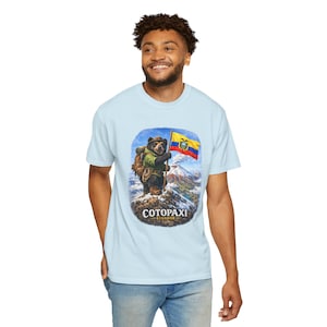 Cotopaxi Andino Bear Hiking design T-Shirt | with text image 7