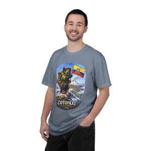 Cotopaxi Andino Bear Hiking design T-Shirt | with text image 12