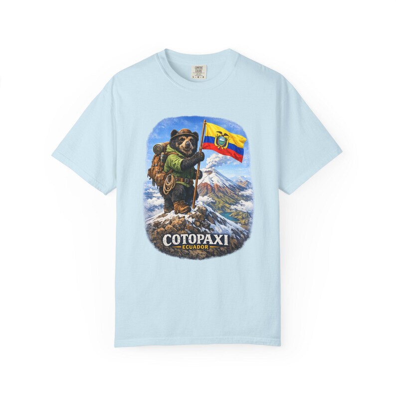 Cotopaxi Andino Bear Hiking design T-Shirt | with text image 4