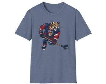 Florida Panthers Hockey T-Shirt, Unisex Softstyle Tee