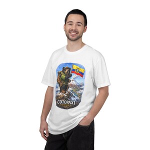 Cotopaxi Andino Bear Hiking design T-Shirt | with text image 16