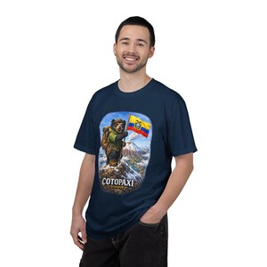 Cotopaxi Andino Bear Hiking design T-Shirt | with text image 14