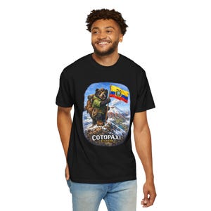 Cotopaxi Andino Bear Hiking design T-Shirt | with text image 10