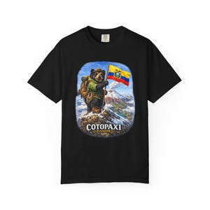 Cotopaxi Andino Bear Hiking design T-Shirt | with text image 6