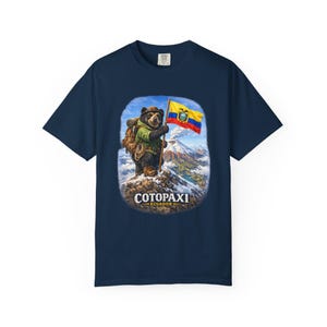 Cotopaxi Andino Bear Hiking design T-Shirt | with text image 1
