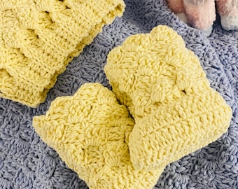 Patrón de zapatitos de bebé a crochet para principiantes con vídeo (patrón PDF)
