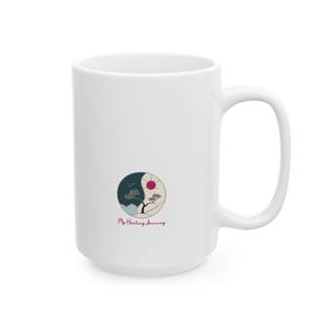 Yoga Girl Meditation Mug, Funny Manifest Self Care Coffee Gift Cup image 4
