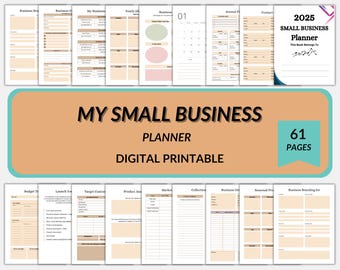 Small Business Planner: Digital Content & Social Media (Goodnotes)