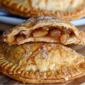 Golden Cinnamon Apple Hand Pies Recipe: Printable Family Recipe (PDF Download