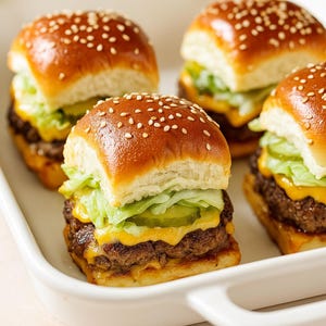 Best Recipe for Mini Big Mac Cheeseburgers recipe download easy recipe family recipe book family recipe