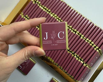 50 Pcs Wedding Chocolate, Wedding Chocolate Favors, Customized Chocolate, Wedding Favors, Engagement Chocolate, Favors For Guests