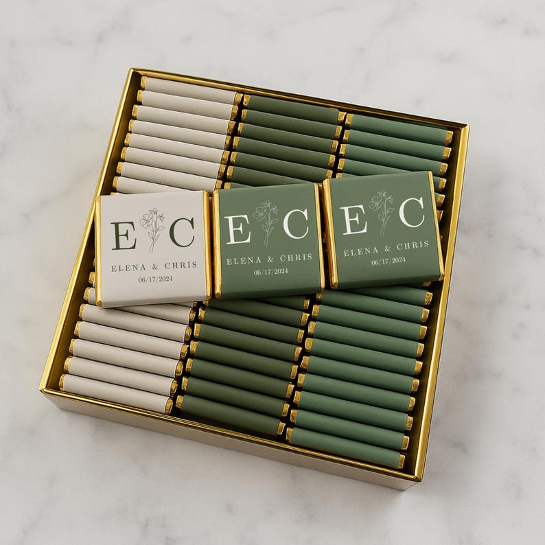 50 Pcs Wedding Chocolate, Wedding Chocolate Favors, Customized Chocolate, Wedding Favors, Engagement Chocolate, Favors For Guests Chocolate Favors, Engagement Chocolate, Customized Chocolate, Favors For Guests, Gold Chocolate, Wedding Table Decor, Custom Chocolate, Favors for Wedding, Party Favors, Wedding Gift, Event Favors, Engagement favors, Wedding Chocolate