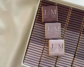 50 Pcs Wedding Chocolate, Wedding Chocolate Favors, Customized Chocolate, Wedding Favors, Engagement Chocolate, Favors For Guests