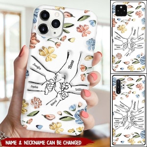 Tough Phone case- Hand In Hand, I Will Always Protect You - Personalized Phone Case, Custom Phone case, Iphone case, Samsung phone case