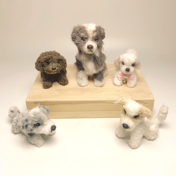 Custom plush pet doll custom cat dog keepsakes dog portrait keepsake gift dog mom memorial gift for dog owner handmade gift for deceased dog