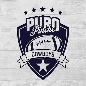 Puro pinche Cowboys SVG, love Cowboys Football SVG, Cowboys svg, football svg, love cowboys Football, football mom svg, game day svg cricut