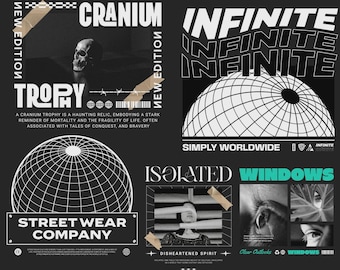 Urban Streetwear PNG Design Bundle - Flower, Biker, and T-Shirt Designs for Urban Style