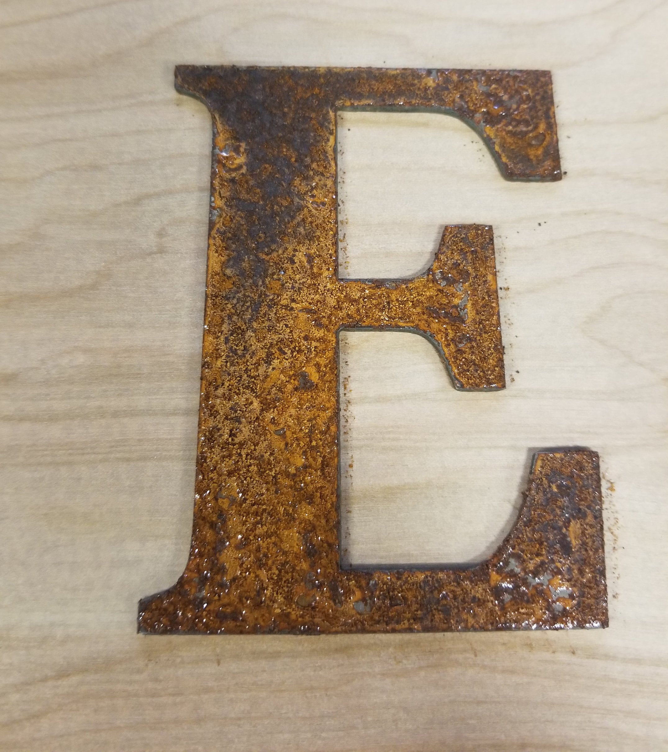 Rustic Metal Letters and Numbers - Rusty Designs for Your Custom Art ...
