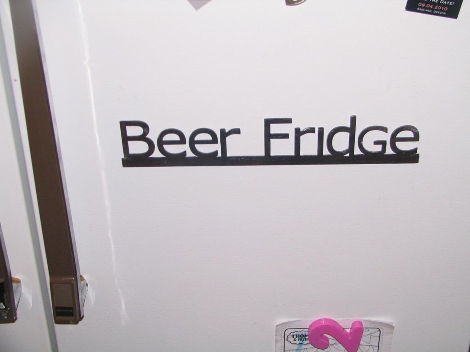 Beer Fridge Kegerator Sign Garage Drink Man Cave Etsy
