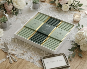 50 Stück Luxus-Hochzeitsschokolade, maßgeschneiderte Schokolade, Hochzeitsgeschenke, Hochzeitsschokoladengeschenke, Gefälligkeiten für Gäste, Verlobungsschokolade
