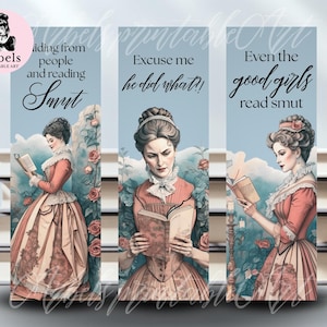 3pcs Dark Romance Smut Bookmark Bundle Printable png Bookmark set instant Download funny bookmark Smutty bookmark png romantasy bookmark