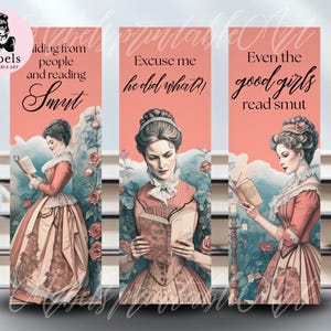 3pcs Dark Romance Smut Bookmark Bundle Printable png Bookmark set instant Download funny bookmark Smutty bookmark png romantasy bookmark