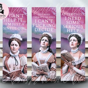 3pcs Dark Romance Smut Bookmark Bundle Printable png Bookmark set instant Download funny bookmark Smutty bookmark png romantasy bookmark