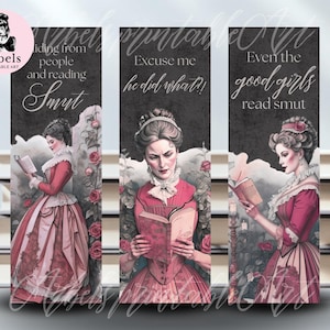 3stk Dark Romance Smut Lesezeichen Bundle druckbare png Lesezeichen set sofortiger Download lustige druckbare Geschenk Smutty Lesezeichen png